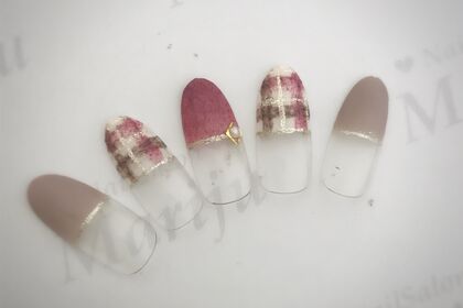 チェックネイル